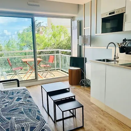 Апартаменти 2-4 Pers Renove Accesplage Vuemer Terrasse Аркашон